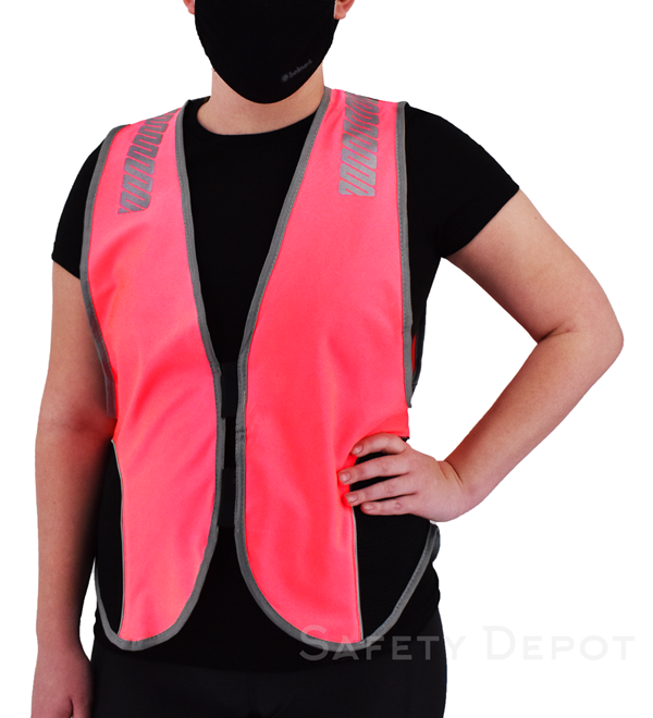 Pink Reflective Safety Vest MAIN