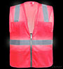 MSD1001PK Pink Mesh Safety Vest SWATCH