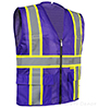 MP40-PRP Professional Purple Mesh Vest SWATCH