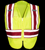 2w intl PWB503  Public Work Safety Vest SWATCH