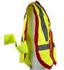 Public work Safety Vest PWB505-Red SWATCH