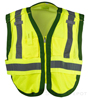 Public work Safety Vest PWB505-Green SWATCH