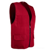 Red Safety Vest - Pockets with Flaps SWATCH