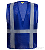 MSD1001RB Royal Blue Mesh Safety Vest SWATCH