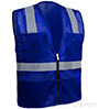 MSD1001RB Royal Blue Mesh Safety Vest SWATCH