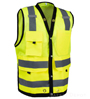 SURV522C-2 Surveyor Lime Yellow Safety Vest SWATCH