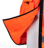 Orange Surveyor Safety Vest - Mesh Top Body SWATCH