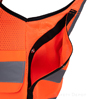 Orange Surveyor Safety Vest - Mesh Top Body SWATCH