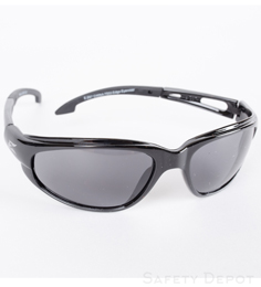 Silver Mirror Lens Safety Sunglasses THUMBNAIL