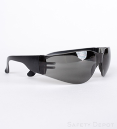 T5200-G Safety Gray Glasses Scratch Resistant UV protection THUMBNAIL