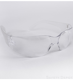 T5200-C High Impact Safety Clear Glasses UV Shield THUMBNAIL