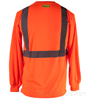 LONG SLEEVE HI VIS TEE SHIRT SWATCH