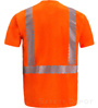 2W intl Hi Vis Orange Class 2 short sleeve Tee Shirt SWATCH