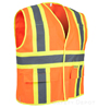 VEL5038 Orange Class 2 Safety Vest SWATCH