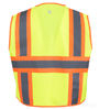 VEL5048 Yellow Class 2 Safety Vest SWATCH