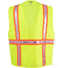 VEL6048 Lime Yellow Velcro Safety Vest SWATCH