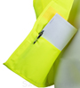 VEL6048 Lime Yellow Velcro Safety Vest SWATCH