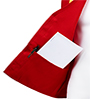 VEL6038-RD Red Velcro Safety Vest SWATCH