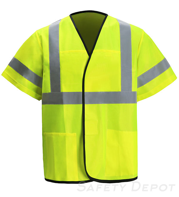 Safety Yellow Vest Class 3 MAIN