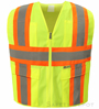 7048c-2 Safety yellow  vest-Safety Depot SWATCH