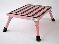 Large Folding Safety Step - Pink MAIN