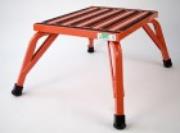 12" Heavy Duty Steel Safety Step - Orange THUMBNAIL