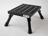 Small Folding Safety Step - Black MAIN