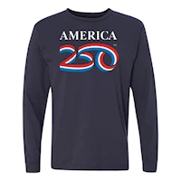 America 250 Black Long Sleeved Shirt MAIN