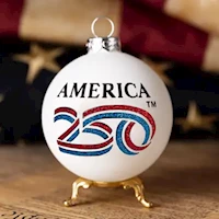 America 250 Logo Ornament MAIN