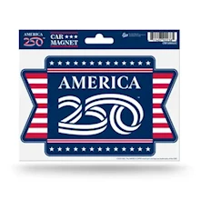 America 250 Badge Car Magnet LARGE