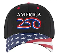 America250 Bill Cap MAIN