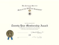 20 Year Service Certificate MAIN
