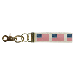 American Flag Keychain Wristband THUMBNAIL