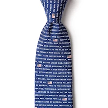 The Pledge of Allegiance Tie LARGE