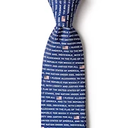 The Pledge of Allegiance Tie THUMBNAIL