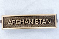 WAR SERVICE BAR AFGHANISTAN MAIN