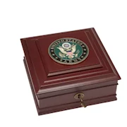 US Army Medallion Desktop Box THUMBNAIL