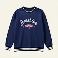 Navy America Sweatshirt MAIN
