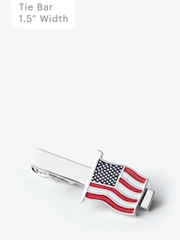 American Flag Tie Bar MAIN