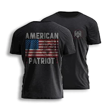 American Patriot Flag T-Shirt LARGE