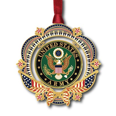 Patriotic Army Ornament THUMBNAIL