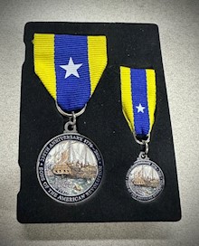 Boston Tea Party Medal LARGE