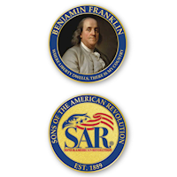 SAR Benjamin Franklin Coin MAIN