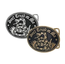 Silver Snake Belt Buckle LARGE
