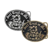 Silver Snake Belt Buckle THUMBNAIL