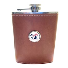 FLASK W/SAR LOGO LARGE
