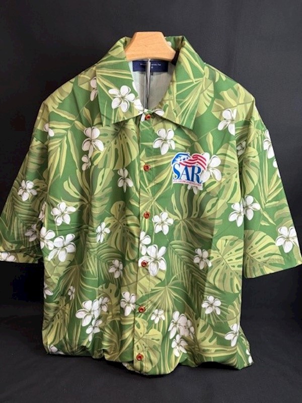SAR Green Hawaiian Shirt THUMBNAIL