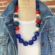 Independence Day Statement Necklace THUMBNAIL