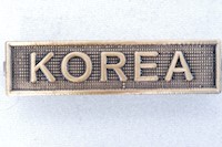 WAR SERVICE BAR - KOREA MAIN