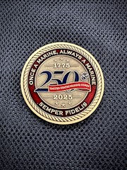 250th Marine Coin THUMBNAIL